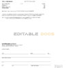 USA Pacific Power utility bill, Word and PDF template, 2 pages