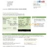 USA ScottishPower utility bill template in Word and PDF format (3 pages)