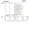 USA SunTrust bank statement, Word and PDF template, 2 pages