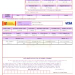 USA Syndicate bank credit card statement, Word and PDF template, 3 pages
