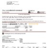 USA Texas IBC bank statement Word and PDF template, 5 pages