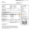 USA Connecticut The United Illuminating Company electricity utility bill template in Word and PDF format