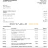 USA Varo bank statement, Word and PDF template, 2 pages, version 2