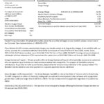 USA Wyoming High West Energy utility bill in Word anf PDF format (2 pages)
