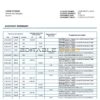 Uganda Centenary bank statement template in Word and PDF format