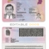 Uganda ID template in PSD format, fully editable