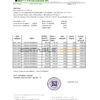 Ukraine PrivatBank bank statement easy to fill template in Excel and PDF format