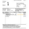 United Kingdom Al Rayan bank statement template in Excel and PDF format
