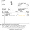 United Kingdom Al Rayan bank statement template in Word and PDF format