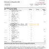 United Kingdom HSBC bank statement, Word and PDF template, 5 pages