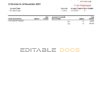 United Kingdom HSBC bank statement, Word and PDF template, 5 pages