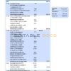 United Kingdom Nationwide bank statement, Word and PDF template, 5 pages, version 2