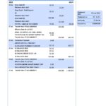 United Kingdom Nationwide bank statement, Word and PDF template, 5 pages, version 2