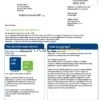 United Kingdom SSE Energy utility bill template in Word and PDF format, version 2