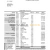 United Kingdom The Co-operative bank statement in Excel and PDF format