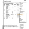 United Kingdom Yorkshire bank statement easy to fill template in Excel and PDF format