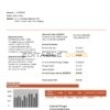 Uruguay TiendaSolar utility bill template in Word and PDF format