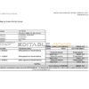 Vanuatu Asia Merchant bank statement, Excel and PDF format