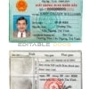 Vietnam ID template in PSD format, fully editable