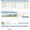 USA Wawatosa Water Utility utility bill template in Word and PDF format
