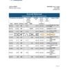 Yemen Housing bank statement, Excel and PDF template