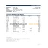 Zambia Cavmont bank statement, Excel and PDF template