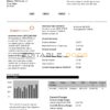 USA Texas Ambit Energy utility bill template in Word and PDF format