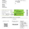 Poland Energa utility bill template in Word and PDF format