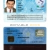 Italy ID template in PSD format, fully editable, with all fonts (2006 – 2016)