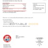 Pakistan Quetta Electric Supply Company electricity utility bill template in Word and PDF format