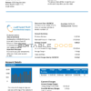 Saudi Arabia Saudi Electricity Company electricity utility bill template in Word and PDF format