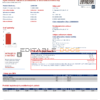 Slovakia Stredoslovenka Energetika utility bill template in Word and PDF format