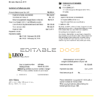Sri Lanka LECO Company electricity utility bill template in Word and PDF format