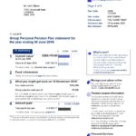 United Kingdom Standard Life utility bill template in Word and PDF format, 7 pages