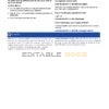 United Kingdom Standard Life utility bill template in Word and PDF format, 7 pages