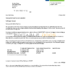 United Kingdom SSE Energy utility bill template in Word and PDF format, version 1