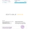 United Kingdom Utility Warehouse electricity utility bill template in Word and PDF format (6 pages)