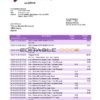 Algeria Natixis Algerie bank proof of address bank statement template in Word and PDF format