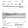 Canada American Express Air Miles Credit Card account statement template in .xls and .pdf file format (AutoSum)