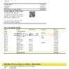 Andorra MoraBank bank statement template in Word and PDF format
