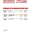 Australia HSBC bank statement template fully editable in Word and PDF format