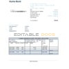 Australia Humebank bank statement easy to fill template in Excel and PDF format