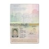 Authentic Australia standard PSD Passport Template