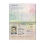 Authentic Australia standard PSD Passport Template
