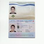 Authentic Finland PSD Passport Template