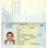 Authentic Iceland PSD Passport Template