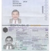Authentic Portugal PSD Passport Template (2017- present)