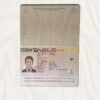 Authentic Singapore PSD Passport Template (2006-2017)