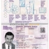 Authentic Sweden PSD Passport Template