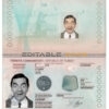 Authentic Turkey PSD Passport Template (2018 – present)